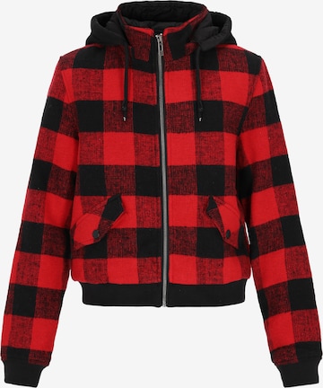 - CONTRAER - - Chaqueta de entretiempo en rojo: frente