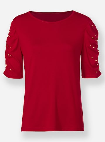 T-shirt heine en rouge : devant