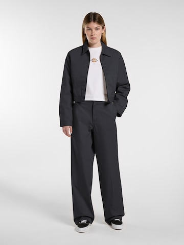 Wide Leg Pantalon à plis DICKIES en gris