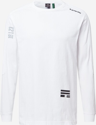G-Star RAW Shirt in schwarz / weiß, Produktansicht