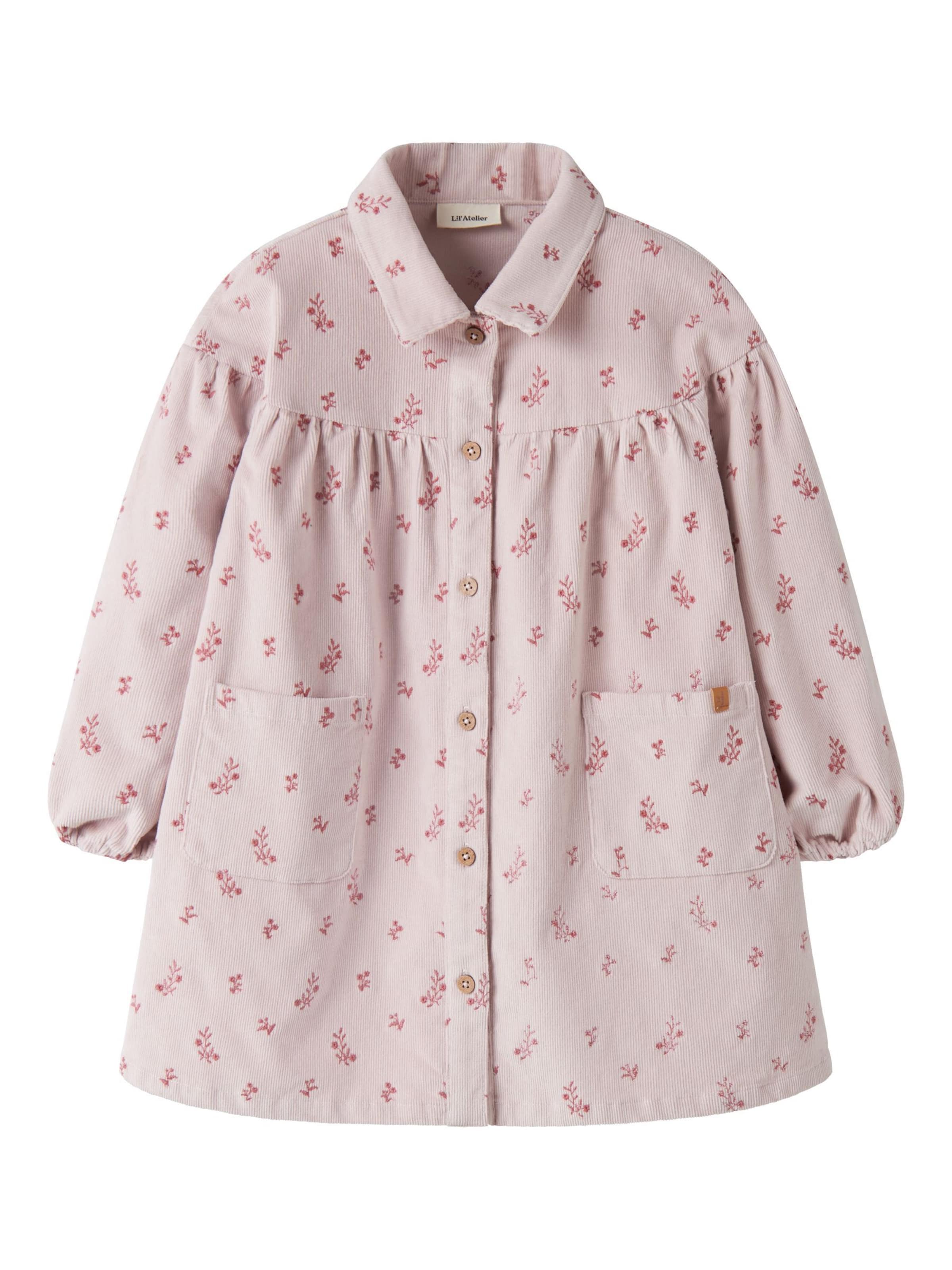 Lil'Atelier Jurk in Lila: voorkant