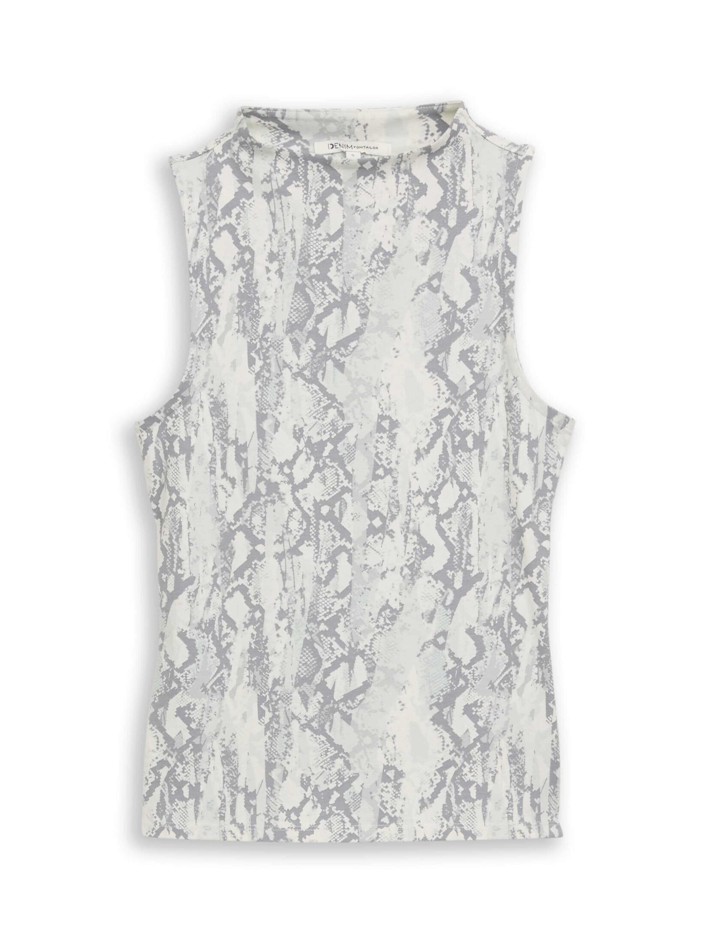 TOM TAILOR DENIM Top in de kleur Grijs, Productweergave