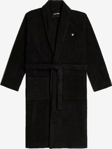 G-STAR Bademantel in Schwarz: Vorderseite