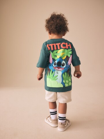 Next Shirt 'Lilo & Stitch' in Groen: voorkant