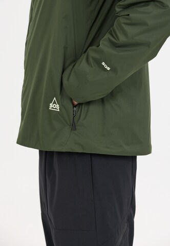 SOS Outdoorjas 'Comeon' in Groen