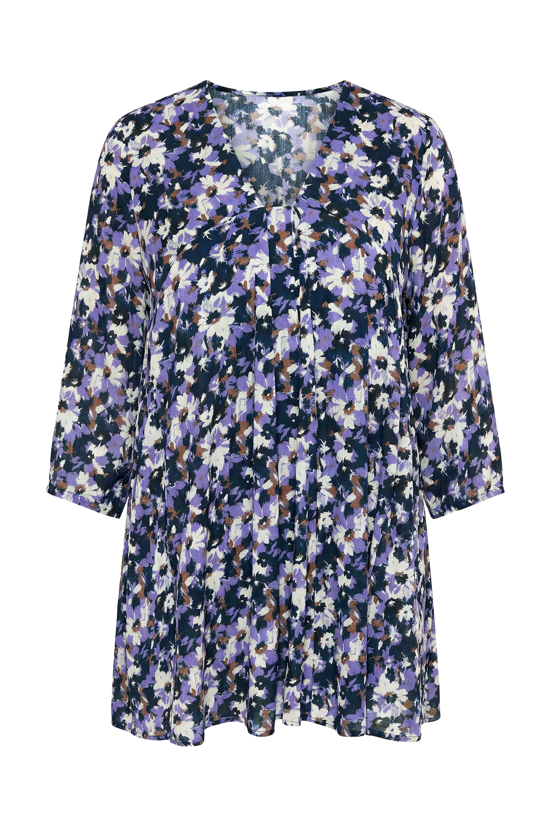 Ulla Popken Tunic in Purple: front