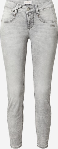 Gang Skinny Jeans '94NELE' in Grijs: voorkant