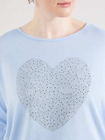 T-shirt 'CARMALBA' ONLY Carmakoma en bleu