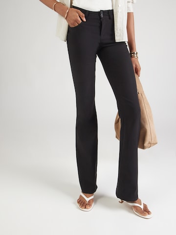 BALMOHK Flared Pants in Black: front