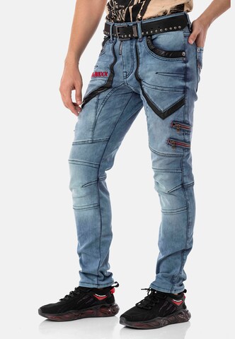 CIPO & BAXX Regular Jeans in Blauw