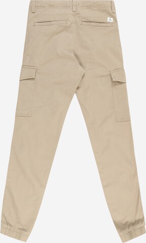 Jack & Jones Junior Tapered Trousers 'Marco' in Beige