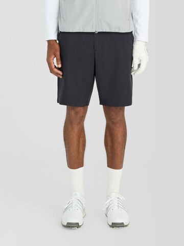 Lyle & Scott Regular Sportbroek in Zwart: voorkant