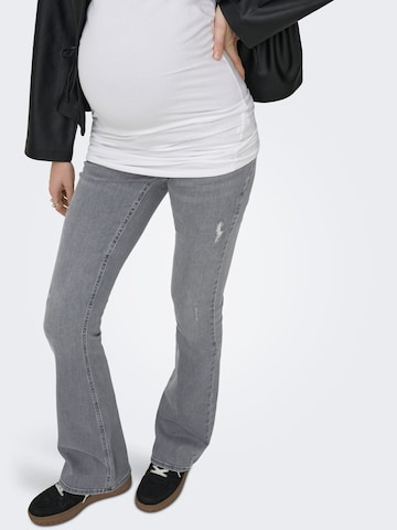 Flared Jeans 'OLMBlush' di Only Maternity in grigio