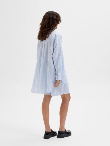 SELECTED FEMME Bluse 'HELINA' i blå