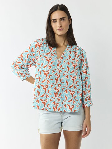 CODELLO Blouse in Blue: front