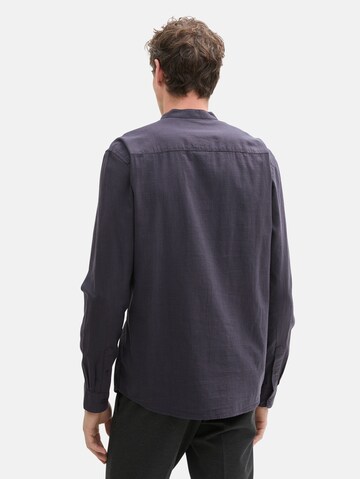 TOM TAILOR DENIM Regular fit Button Up Shirt in Blue