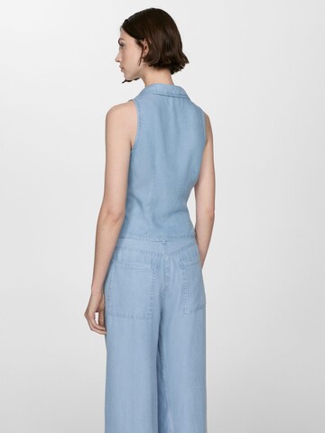 MANGO Blouse 'Bianca' in Blue