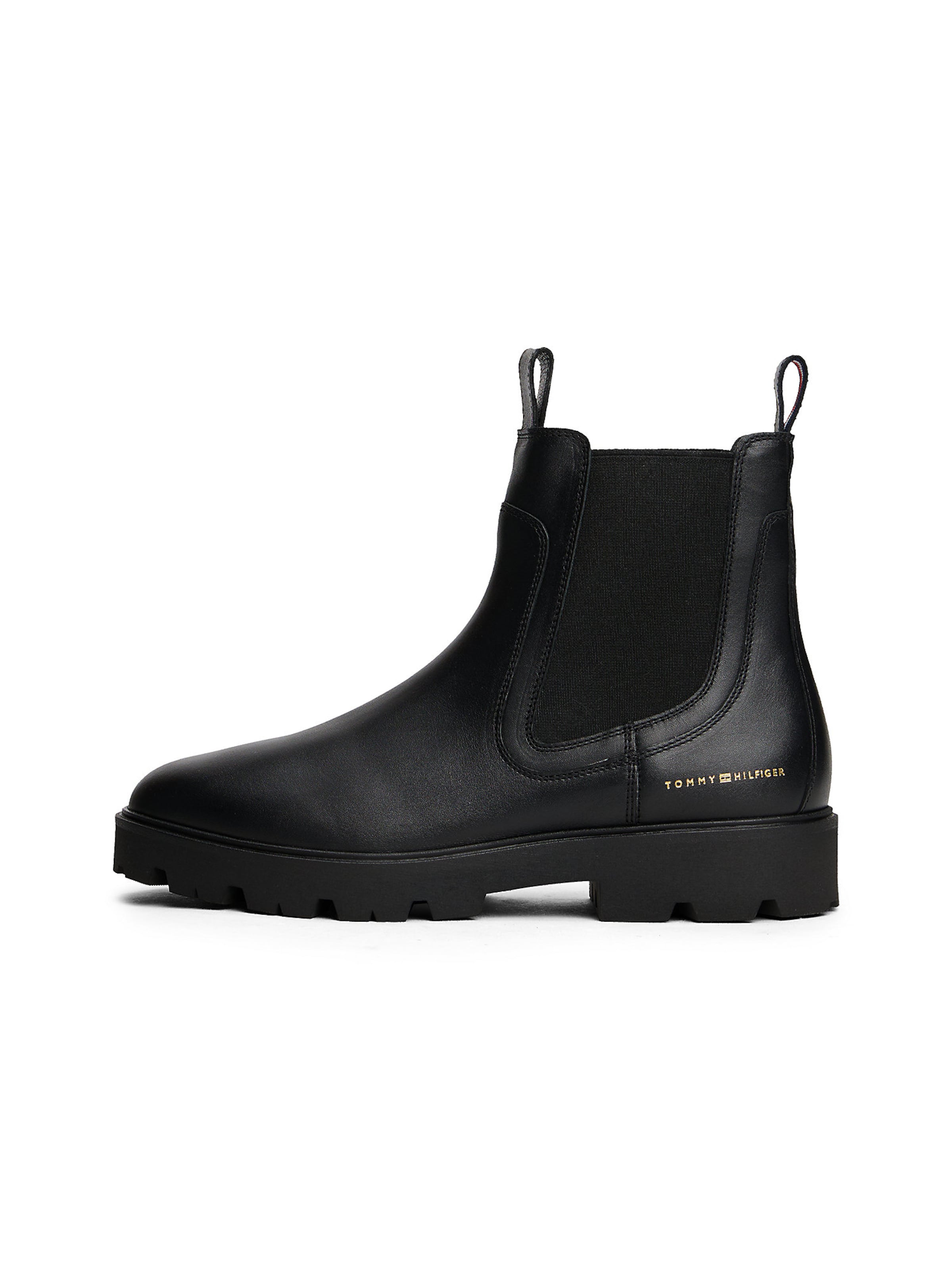 Chelsea Boots TOMMY HILFIGER en noir : devant