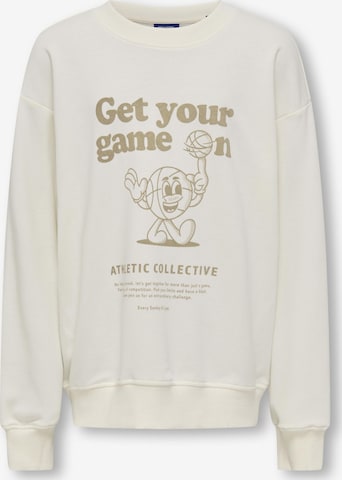 Only & Sons Sweatshirt 'OSJTANNER' in Weiß: Vorderseite