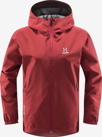 Haglöfs Outdoor Jacket 'Betula' in Red: front