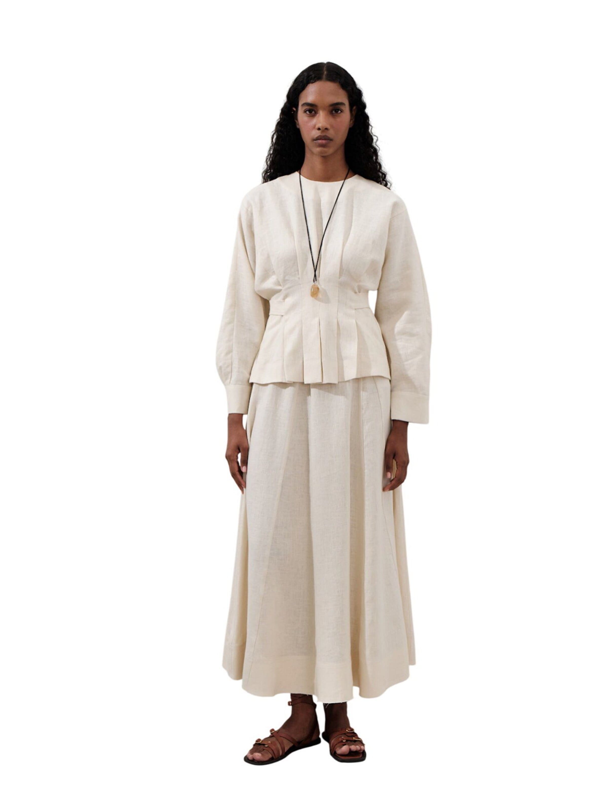 MANUKA Rock‌‌‌‌‌ in Beige: Vorderseite