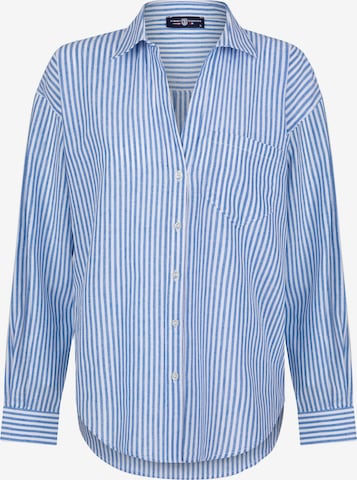 Jimmy Sanders Блузка в Синий: спереди