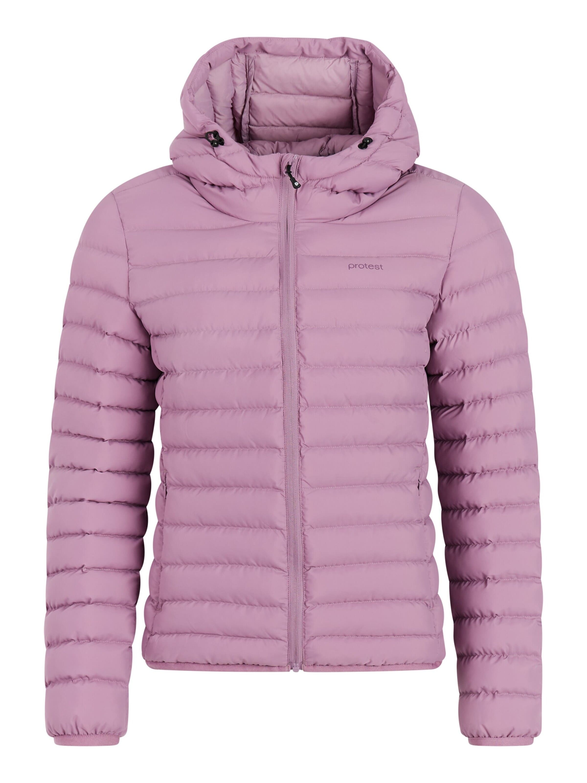 PROTEST Winterjacke 'PRTICE' in Lila: Vorderseite