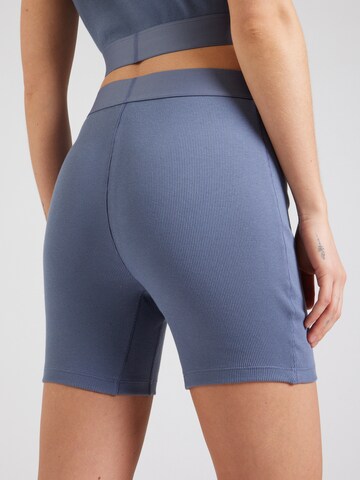 Calvin Klein Underwear Skinny Kalhoty – modrá