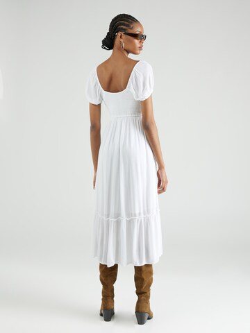 HOLLISTER - Vestido 'SOFIA FRANCHIS' em branco