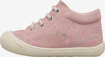NATURINO Sneaker 'COCOON EMBR.CHERRY' in Pink: Vorderseite