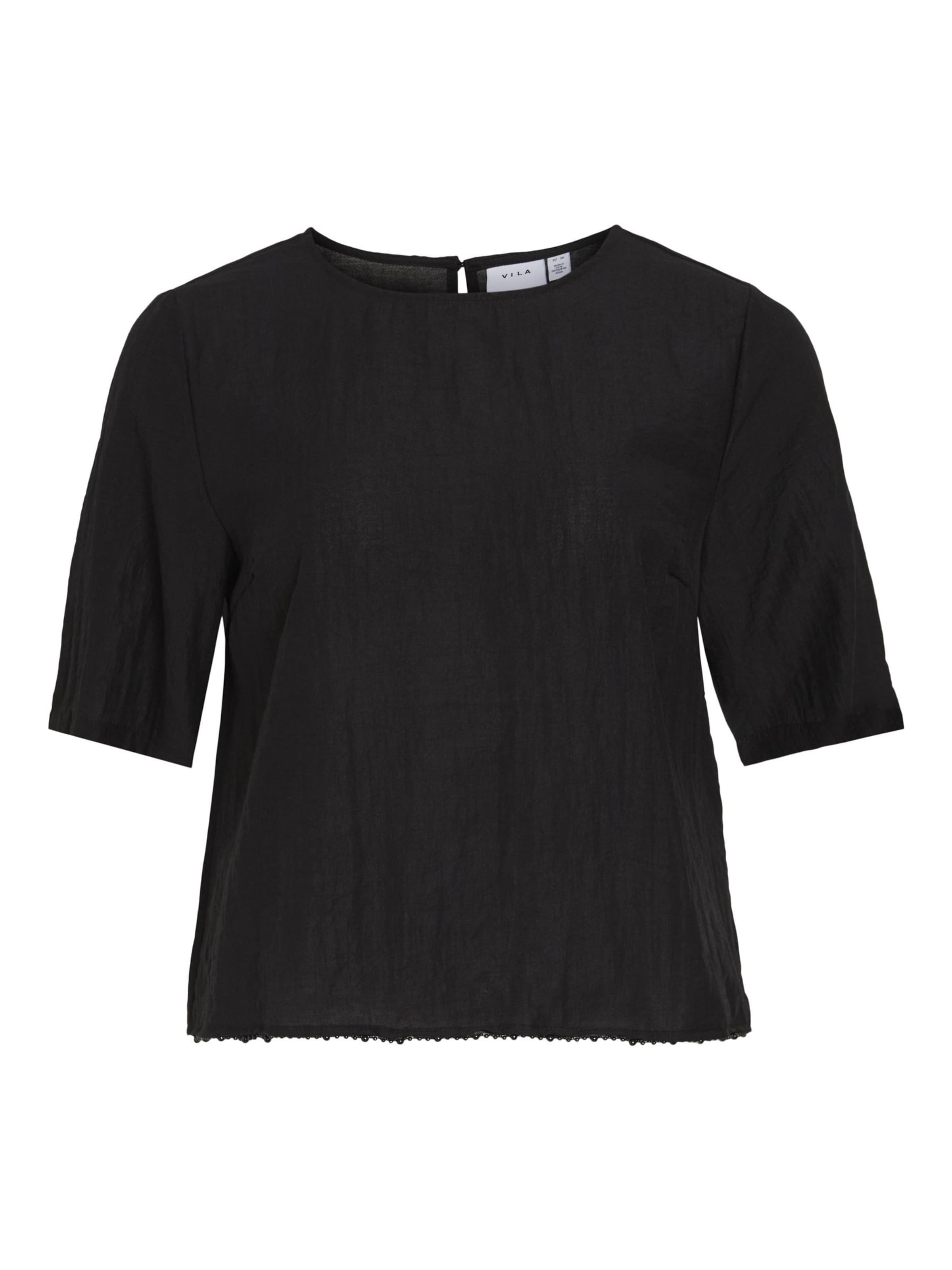 Camicia da donna di VILA in nero: frontale