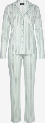 VIVANCE Pyjama in Groen: voorkant