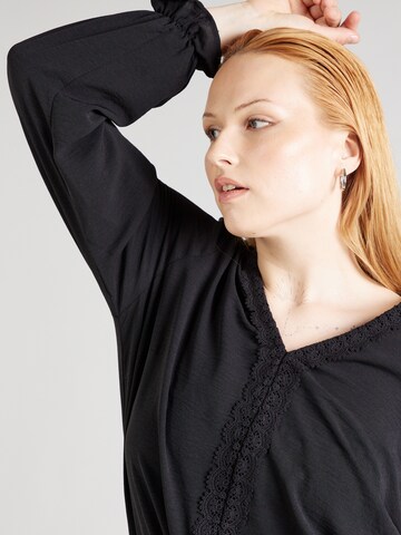 Vero Moda Curve Bluza 'VMCALVA' | črna barva