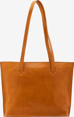 Borsa a spalla 'Borsa a Spalla Donna Pelle Vera Vacchetta - Chiusura Zip Made in Italy' di I Fratelli in grigio: frontale