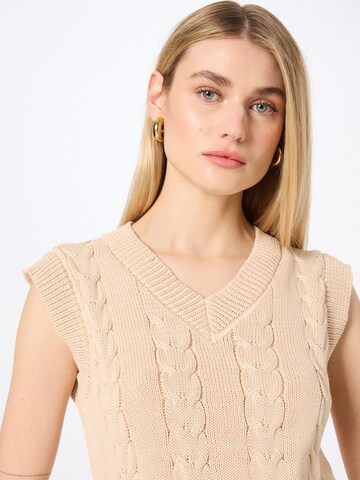 Daisy Street Sweter w kolorze beżowy