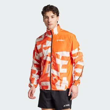Veste de sport 'Multi' ADIDAS TERREX en orange : devant