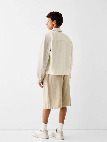 Bershka Jacke in Weiß