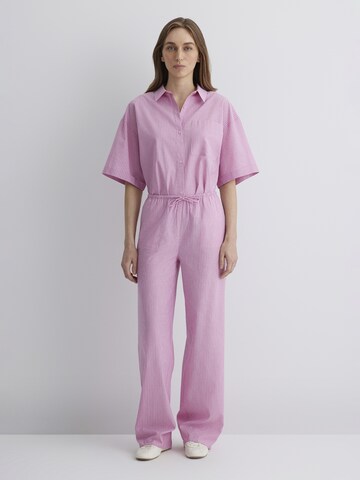 Mavi Loosefit Hose ' Woven' in Pink: Vorderseite