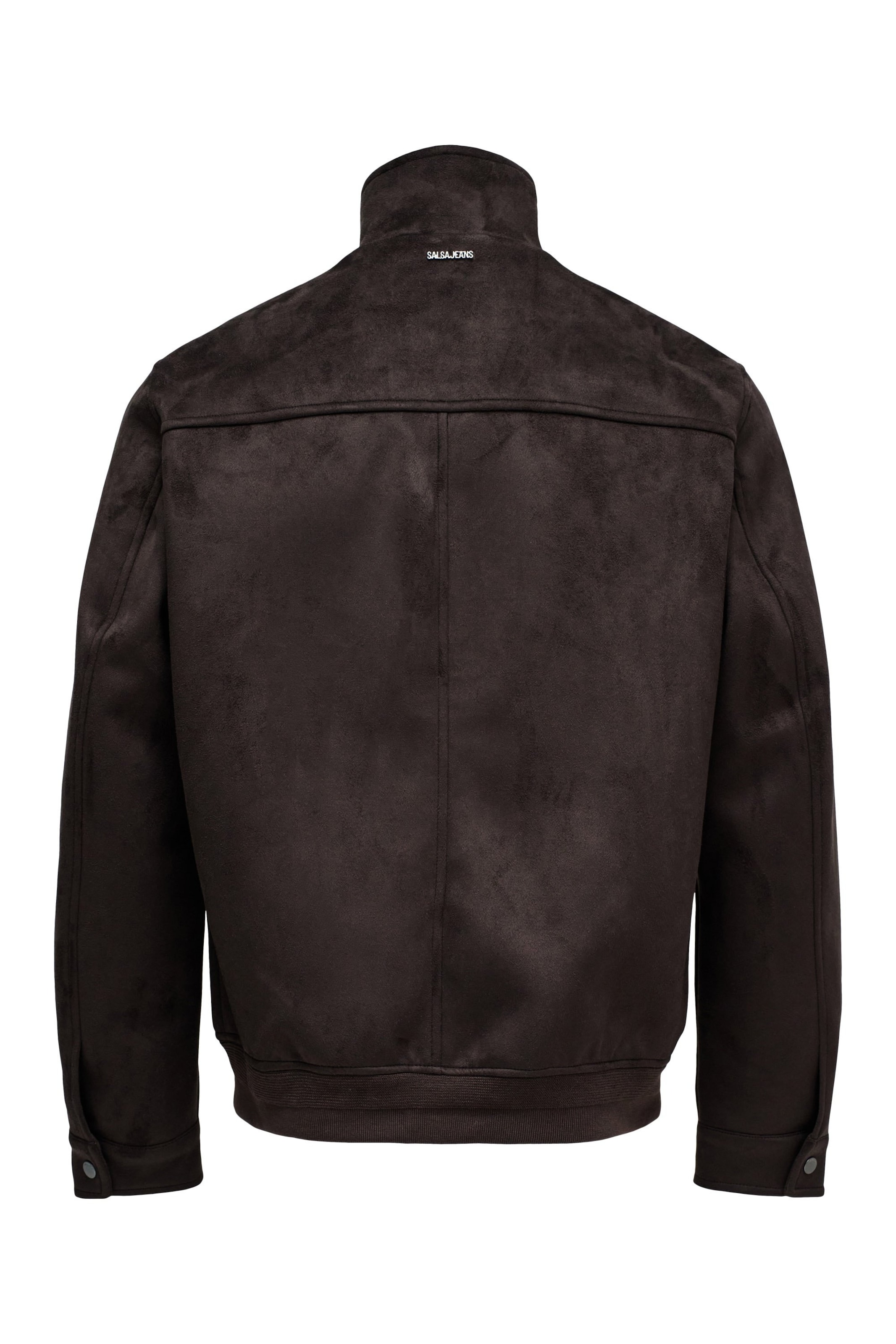 Salsa Jeans Tussenjas in Bruin