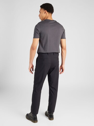 Tapered Pantaloni con pieghe 'Bill 1680' di NN07 in nero