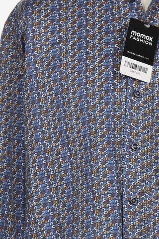 FYNCH-HATTON Button Up Shirt in L in Blue