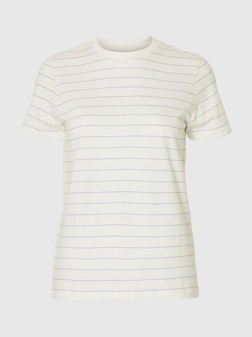 T-shirt SELECTED FEMME en blanc