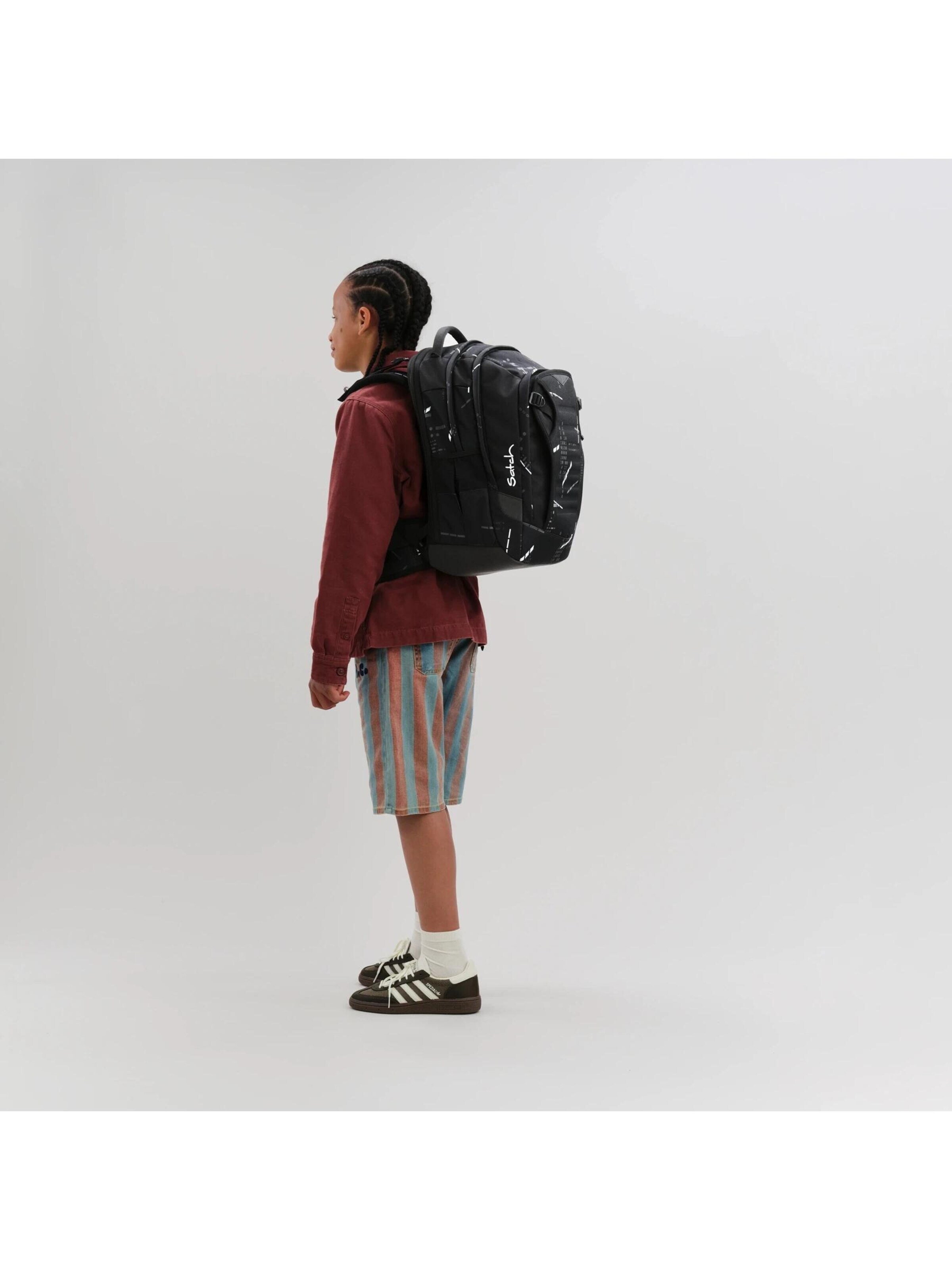 Satch Backpack 'Schulrucksack match plus' in Grey