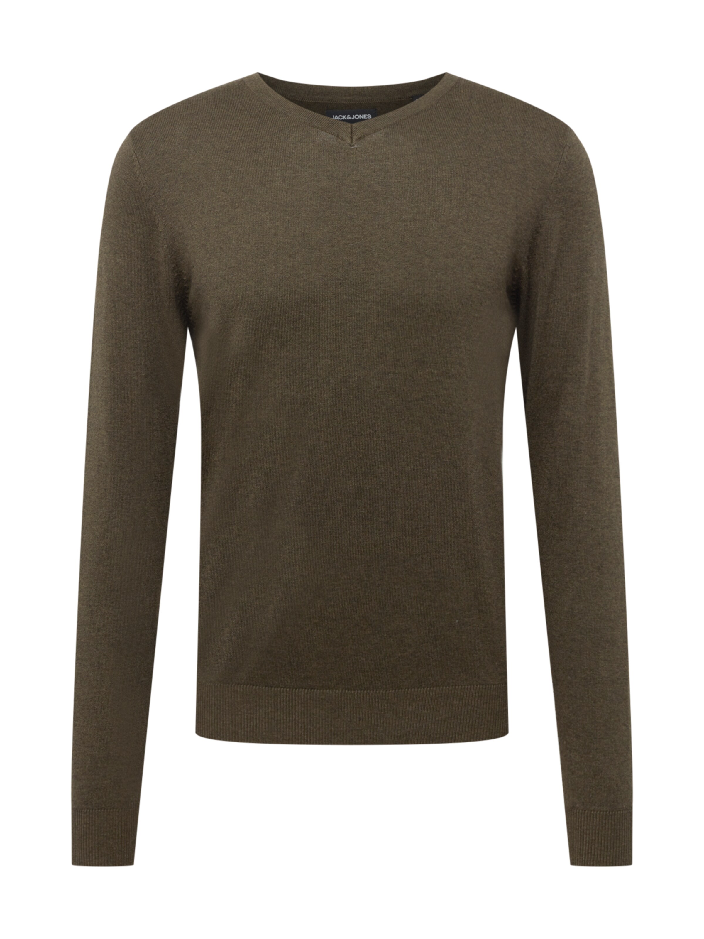 JACK & JONES Trui 'JJEEmil' in Groen: voorkant