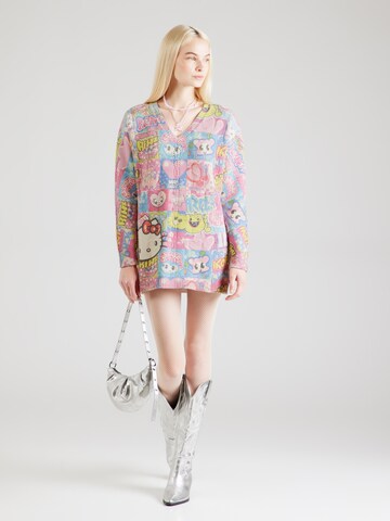 GCDS Gebreide jurk 'HELLO KITTY' in Gemengde kleuren