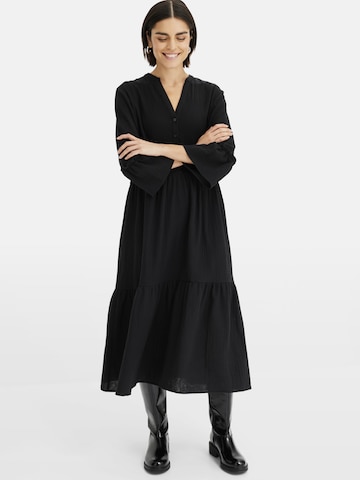 bonprix Kleid in Schwarz: Vorderseite