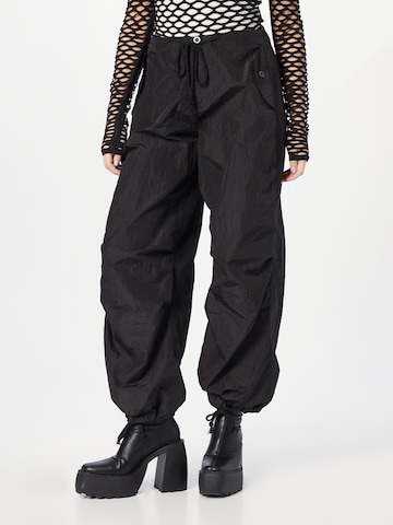 Loosefit Pantalon 'Rian' Edikted en noir : devant