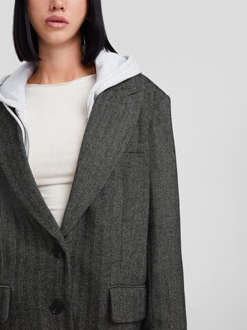 Bershka Blazer in Grey