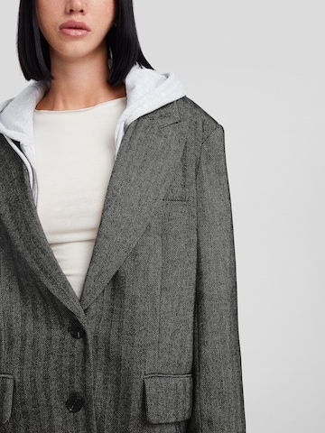 Bershka Blazer in Grau