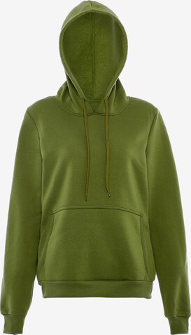 Sweat-shirt Libbi en vert : devant